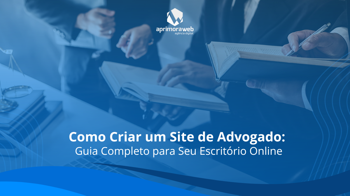 criar um site de advogado