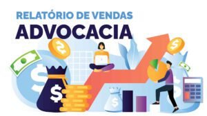Relatório de vendas para advogados