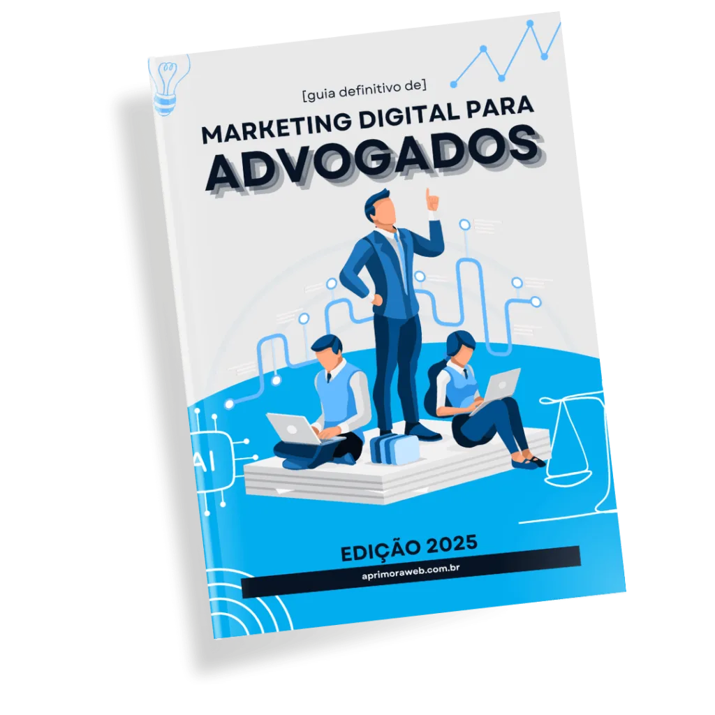 Capa do eBook Marketing Digital para Advogados - Edição 2025