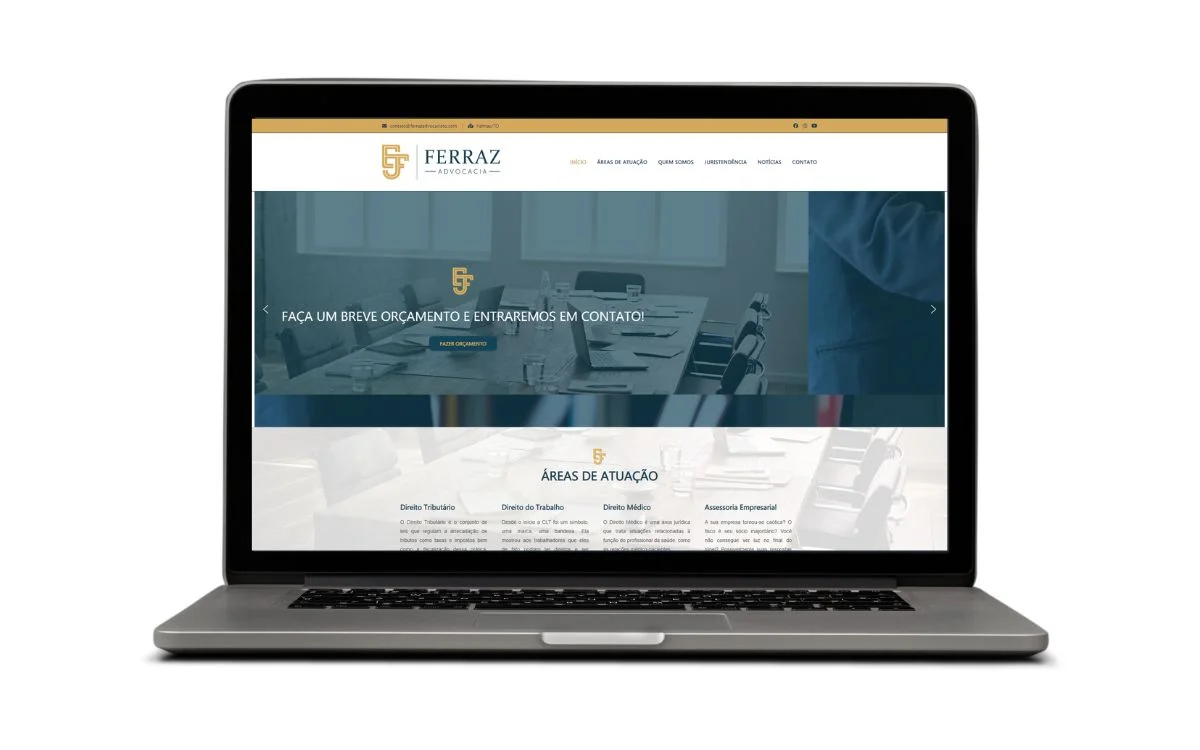 Criação de Site para Advogados em Palmas/TO