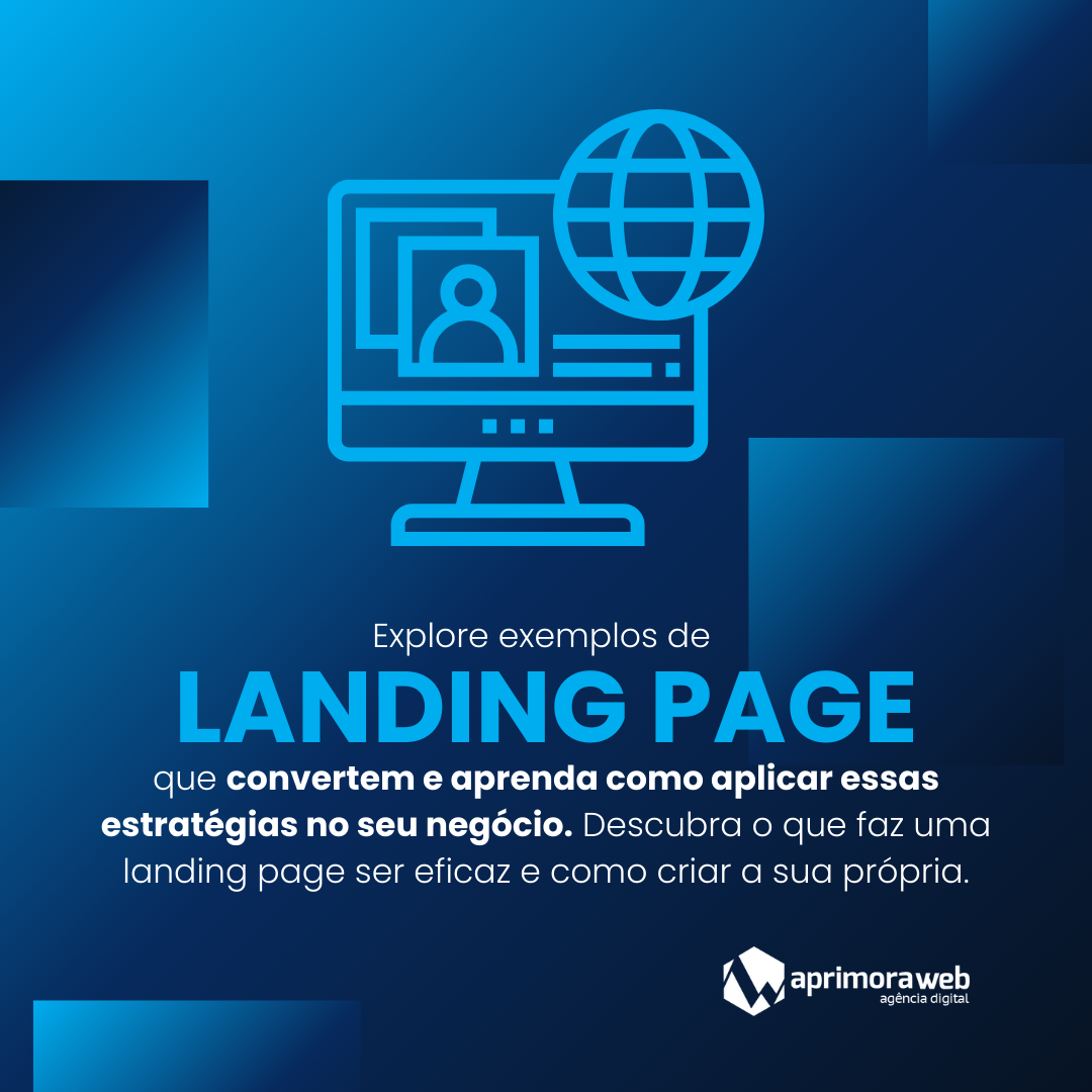 landing pages exemplos