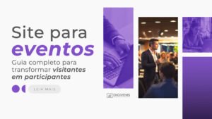 Site para eventos: guia completo para transformar visitantes em participantes